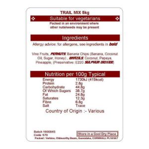 TRAIL MIX 10KG