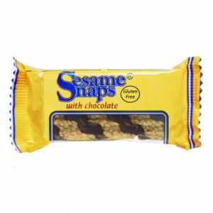 BLUE/L SESAME SNAPS CHOCOLATE 4 PACK 30X4X30G
