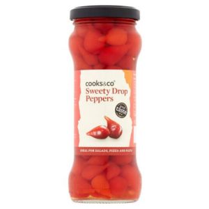 COOKS & CO SWEETY DROP RED PEPPERS 1 X 235G