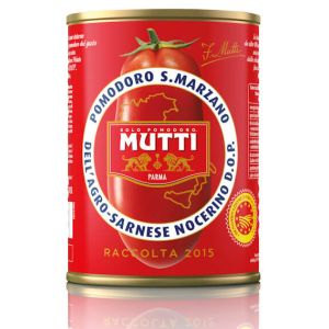 MUTTI SAN MARZANO PEELED TOMATOES 6 X 400G