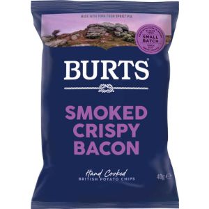 BURTS SMOKED CRISPY BACON 20X40G