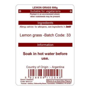 LEMON GRASS 500G