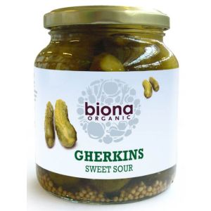 BIONA GHERKINS ORGANIC 1 X 350G