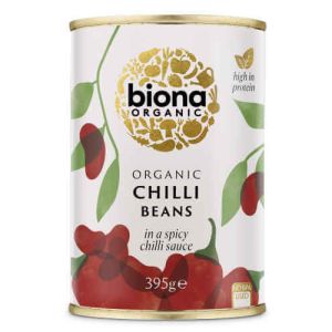 BIONA ORG CHILLI BEANS 420G X 6