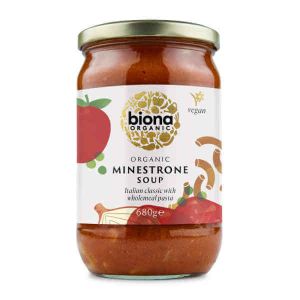 BIONA MINESTRONE SOUP ORGANIC 6X680G