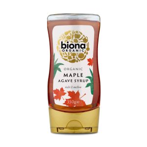 BIONA MAPLE AGAVE SYRUP -SQUEEZY ORGANIC 350G X 1