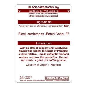 CARDAMOMS BLACK KG