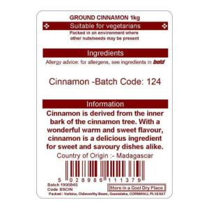 CINNAMON GROUND KG