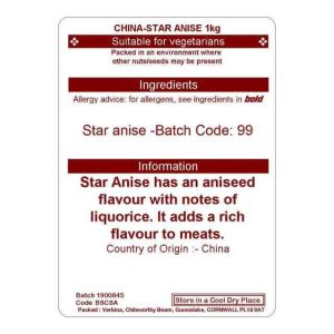 CHINA STAR ANISE KG