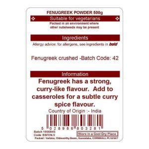 FENUGREEK GROUND 500G