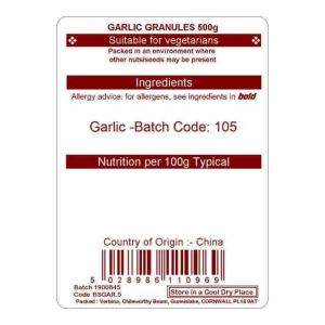 GARLIC GRANULES 500G