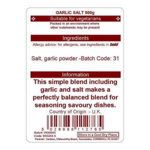 GARLIC SALT 500G