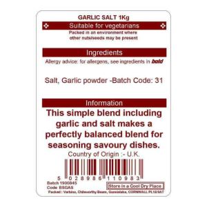 GARLIC SALT KG