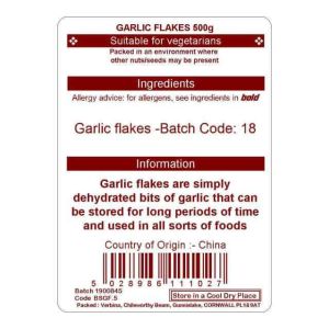 GARLIC FLAKES 500G