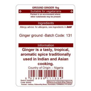 GINGER GROUND KG