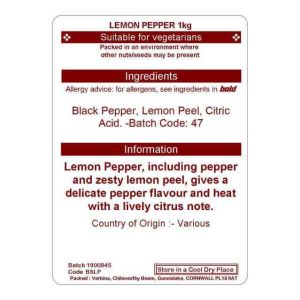LEMON PEPPER KG