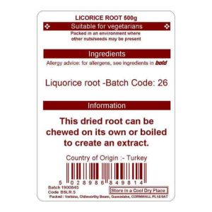 LIQUORICE ROOT 500G