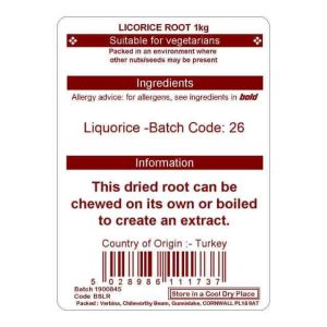 LIQUORICE ROOT KG