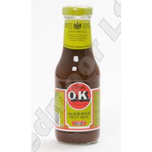 OK FRUITY SAUCE   12X335G
