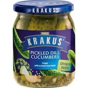 KRAK CUCUMBERS IN DILL   490G