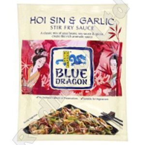 B/D HOI SIN & GARLIC SAUCE 12X120G SACHETS
