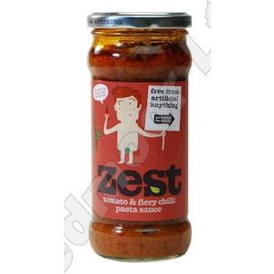 ZEST FIERY CHILLI PASTA SAUCE 6 X 340G