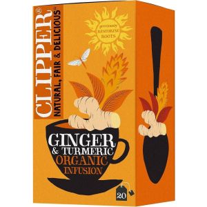 CT ORGANIC RESTORING ROOTS GINGER & TURMERIC TEA 4X20 BAGS
