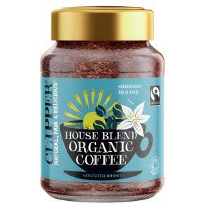 CLIPPER FT SS ORGANIC HOUSE BLEND INSTANT COFFEE 1 X 100g