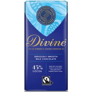 DIVINE 45% MILK CHOCOLATE 15X90G