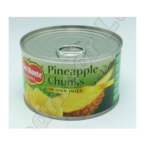 DEL MONTE PINEAPPLE CHUNKS IN JUICE 12 X 230G
