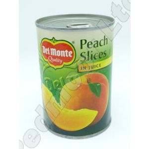 DEL MONTE PEACH SLICES IN JUICE 6 X 415G