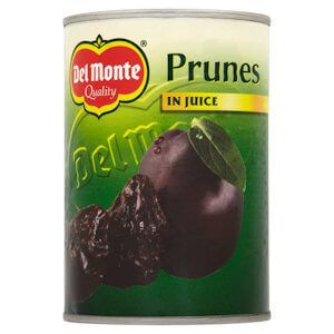 DEL MONTE PRUNES IN JUICE 6 X 410G