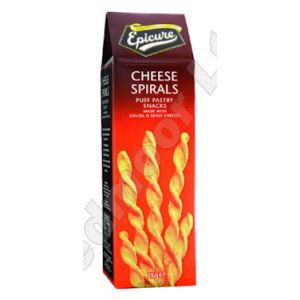 EC CHEESE SPIRALS 10X75G