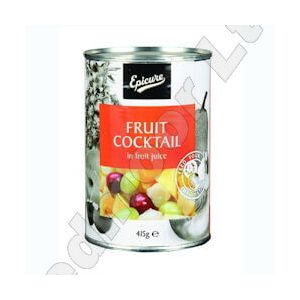 EC FRUIT COCKTAIL IN FRUIT JUICE 1 X 411G