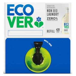 ECOVER CONCENTRATED NON BIO ZERO LAUNDRY LIQUID 15LTR