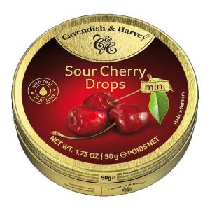 C&H SOUR CHERRY DROPS 1 X 200G