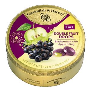C&H DUO FRUIT BLACKCURRANT FILLED APPLE 1 X 175G