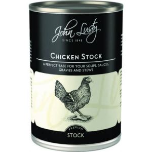 JOHN LUSTY CHICKEN STOCK 392G  X 12