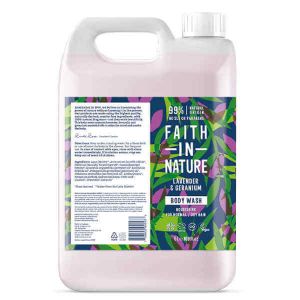 FAITH BODY WASH LAVENDER & GERANIUM 5LTR