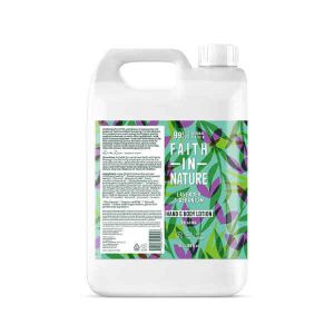 FAITH HAND & BODY LOTION LAVENDER & GERANIUM 5LTR