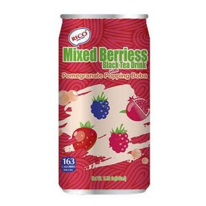 RICO MIXED BERRIES BLACK TEA W/POMEGRANATE 6X340ML