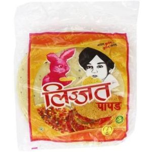 LIJJAT PAPAD PAPPADOM BLACK PEPPER 200G X 20