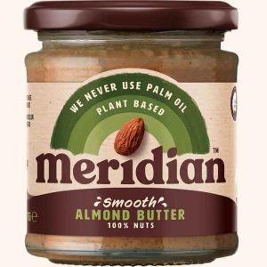 MERIDIAN SMOOTH ALMOND BUTTER 170G X 1