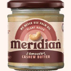 MERIDIAN SMOOTH CASHEW NUT BUTTER 170G X 1