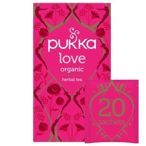 PUKKA LOVE TEA TEA BAGS 4 X 20