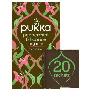 PUKKA PEPPERMINT & LICORICE TEA BAGS 4 X 20