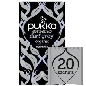 PUKKA GORGEOUS EARL GREY TEA BAGS 4 X 20