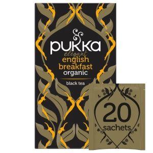 PUKKA ELEGANT ENGLISH BREAKFAST TEA BAGS 4 X 20