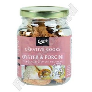 CREATIVE COOKS OYSTER & PORCINI MUSHROOMS 6X25G