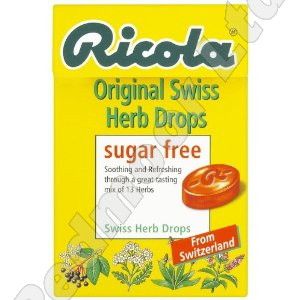 RICOLA ORIGINAL S/F DROPS 1 X 20G